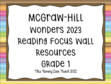 Wonders 2023 ELA Premium Focus Wall Grade 1