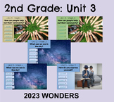 Unit 3: 2023 Wonders; 2nd Grade