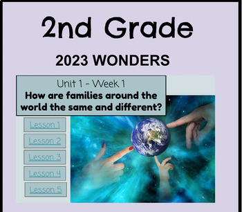 Preview of Wonders 2023, Grade 2, Unit 1: Week 1