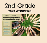 Wonders 2023, Grade 2, Unit 3: Week 1