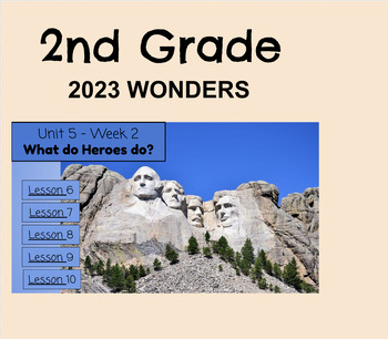 Preview of Wonders 2023, Grade 2, Unit 5: Week 2
