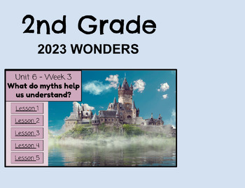 Preview of Wonders 2023, Grade 2, Unit 6: Week 3