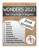 Wonders 2023 Scope & Sequence Year-Long Plan | 2nd Grade