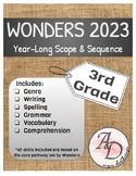Wonders 2023 | Scope & Sequence Year-Long Plan | 3rd Grade