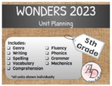 Wonders 2023 Unit Planning | 5th Grade