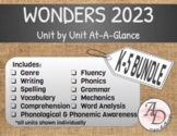 Wonders 2023 Unit Planning | K-5 BUNDLE!