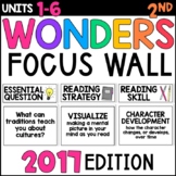 Wonders 2nd Grade Focus Wall Bulletin Board: 2017 Edition
