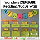 Wonders 2nd Grade Reading / Focus Wall (EDITABLE)