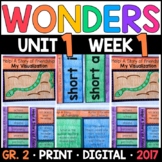 Wonders 2nd Grade Unit 1 Week 1: Help! A Story of Friendsh