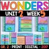 Wonders 2nd Grade, Unit 2 Week 5: Beetles and The Little T