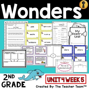 Preview of Wonders 2nd Grade Unit 4 Week 5 Supplement, 2017  | Printable