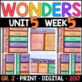 Wonders 2nd Grade Unit 5 Week 5: Setting the Rules Supplem
