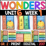 Wonders 2nd Grade Unit 6 Week 1: The Golden Flower Supplem