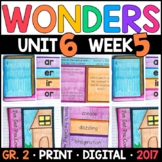 Wonders 2nd Grade Unit 6 Week 5: Books to the Ceiling Supp