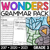 Wonders 3rd Grade Grammar for ALL Units 1-6 (2023, 2020, a