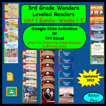 Preview of Wonders 3rd Grade Leveled Reader Bundle-Unit 1, Weeks 1-5