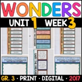Wonders 3rd Grade, Unit 1 Week 3: Gary the Dreamer Supplem