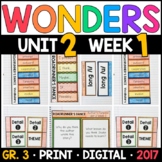 Wonders 3rd Grade, Unit 2 Week 1: Roadrunner's Dance with 
