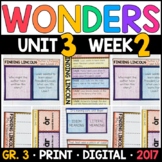 Wonders 3rd Grade, Unit 3 Week 2: Finding Lincoln Interact
