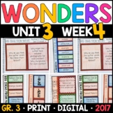 Wonders 3rd Grade, Unit 3 Week 4: Big Ideas from Nature wi