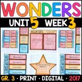 Wonders 3rd Grade, Unit 5 Week 3: Wildfires Supplements wi