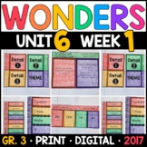 Wonders 3rd Grade, Unit 6 Week 1: King Midas & Golden Touc