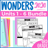 Wonders 3rd Grade Units 1 - 6 | Wonders 2020 Year Long Bundle