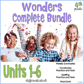 Preview of Wonders 4th Grade Complete Bundle