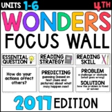 Wonders 4th Grade Focus Wall Bulletin Board: 2017 Edition