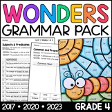 Wonders 4th Grade Grammar for ALL Units 1-6 (2023, 2020, a