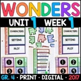 Wonders 4th Grade, Unit 1 Week 1: The Princess and Pizza w