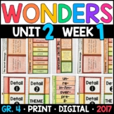 Wonders 4th Grade, Unit 2 Week 1: Secret Message Supplemen