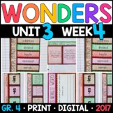 Wonders 4th Grade, Unit 3 Week 4: Abe's Honest Words with 