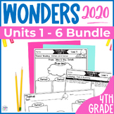 Wonders 4th Grade Units 1 - 6 | Wonders 2020 Year Long Bundle