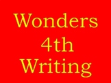 McGraw Hill Wonders Reading 4th Grade Writing