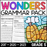 Wonders 5th Grade Grammar for ALL Units 1-6 (2023, 2020, a