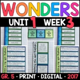 Wonders 5th Grade, Unit 1 Week 3: Camping with President w