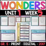 Wonders 5th Grade, Unit 1 Week 5: Future of Transportation