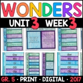 Wonders 5th Grade Unit 3 Week 3: The Story of Snow Supplem