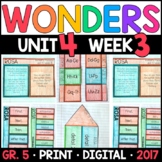 Wonders 5th Grade, Unit 4 Week 3: Rosa Supplements with GO