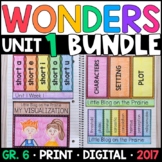 Wonders 2017 6th Grade Unit 1 BUNDLE: Interactive Suppleme