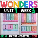 Wonders 6th Grade, Unit 1 Week 3: Journey into the Deep Su
