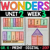 Wonders 6th Grade, Unit 2 Week 3: Roman Diary Supplement • GOOGLE