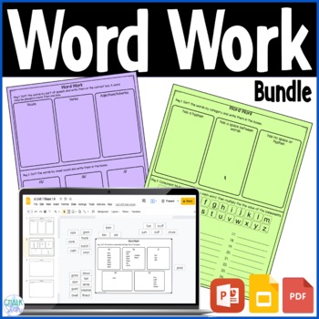 Preview of Wonders 6th Grade Word Work Bundle