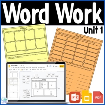 Preview of Wonders 6th Grade Word Work Unit 1