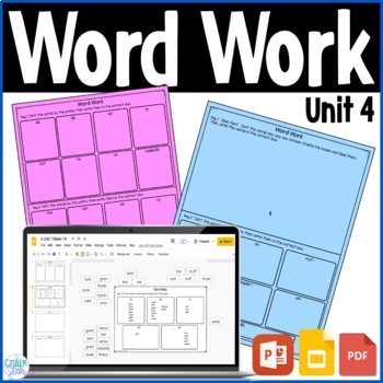 Preview of Wonders 6th Grade Word Work Unit 4