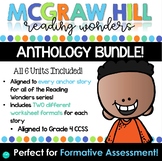 Wonders Anthology Worksheets - GRADE 4 BUNDLE!!! (PRE-2020)