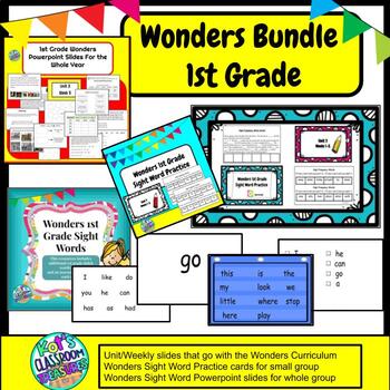 Preview of 1st Grade Wonders McGraw Hill Curriculum BUNDLE