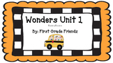 Wonders First Grade Running Records Unit 1