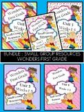 Wonders First Grade Small Group Resources Bundle Units 1-6